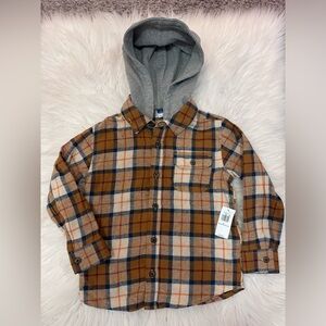Toddler Plaid Flannel Shirt